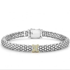 Lagos Diamond X Bracelet